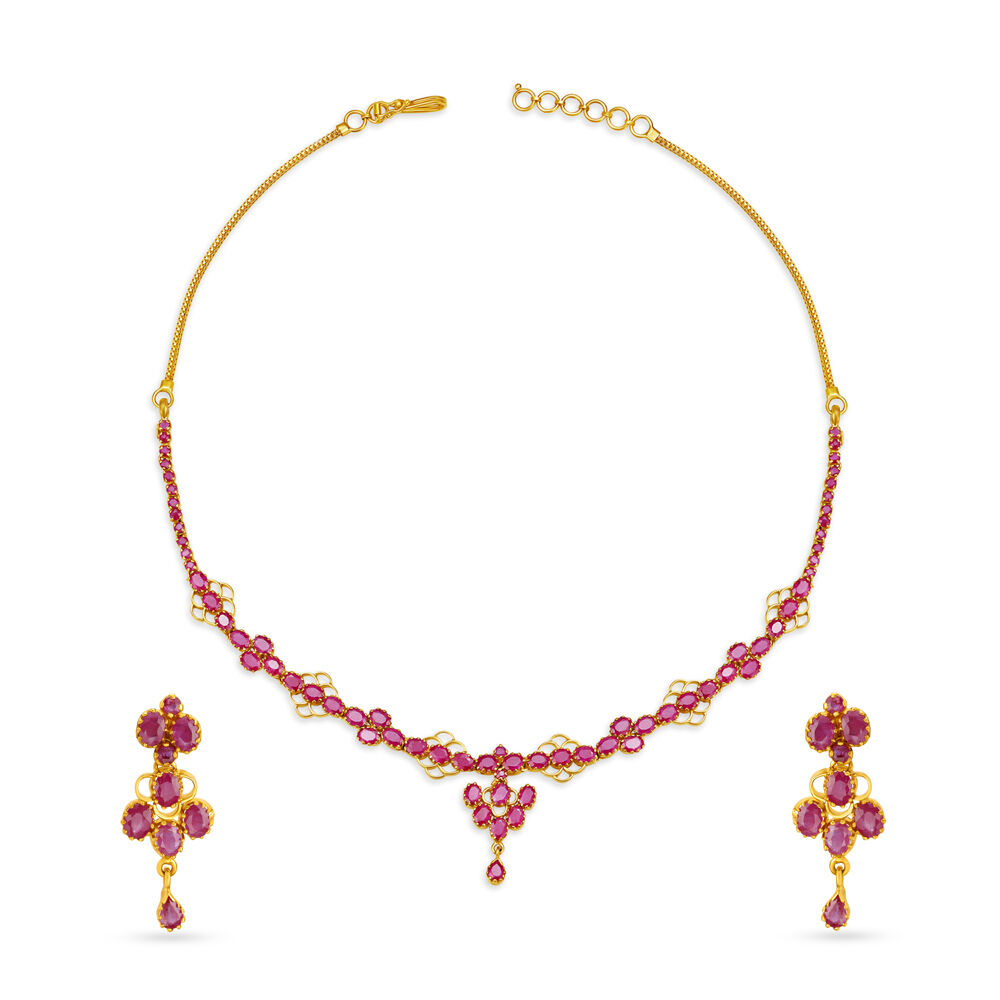 Ruby necklace price hot sale