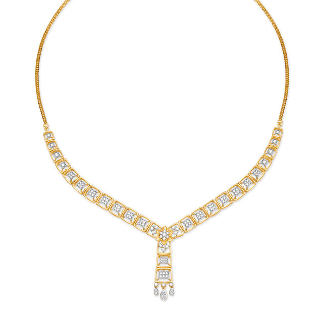 Striking Diamond Necklace Set 2