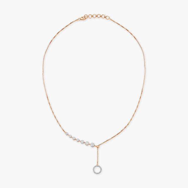 Ethereal Elegance Diamond Halo Necklace Set 2