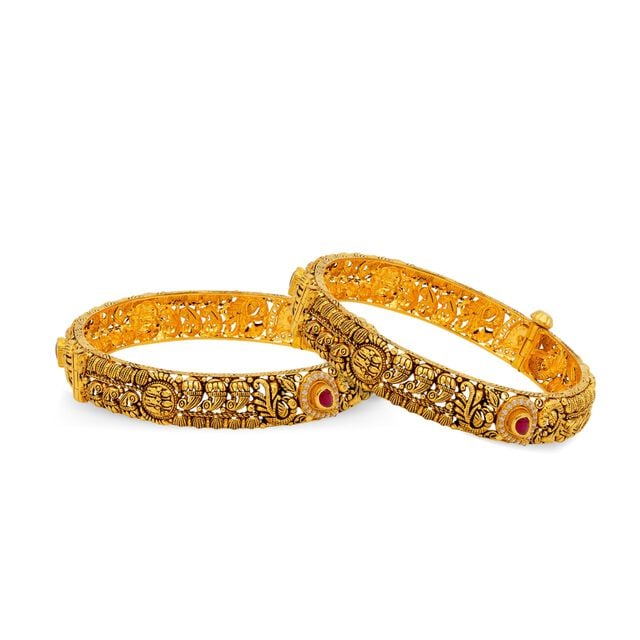 Tanishq 22KT Gold Bangle 