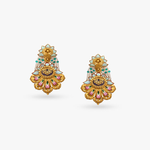 Peacock Flair Necklace Set 3