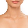 Mia Glintz by Tanishq 18KT Yellow Gold Diamond Pendant And Chain 3