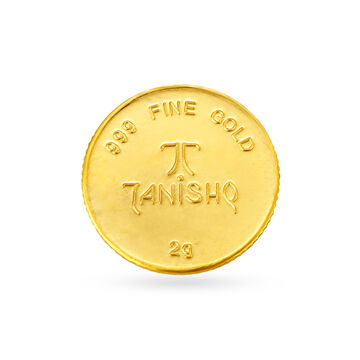 2 gram 24 Karat Gold Coin