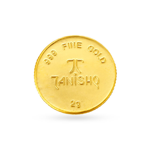 2 gram 24 Karat Gold Coin 
