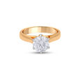 Tanishq 18 Karat Diamond Finger Ring for Women 3