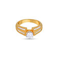 Tanishq 18 Karat Diamond Finger Ring for Women 3