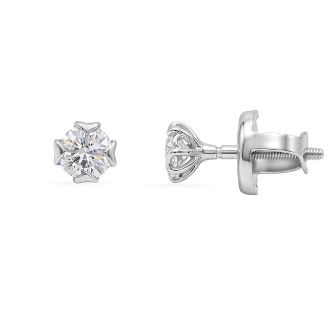 Tanishq 18KT Diamond Earrings 2