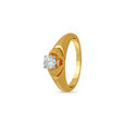 Tanishq 18 Karat Diamond Finger Ring 