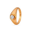 Tanishq 18 Karat Diamond Finger Ring for Men 3