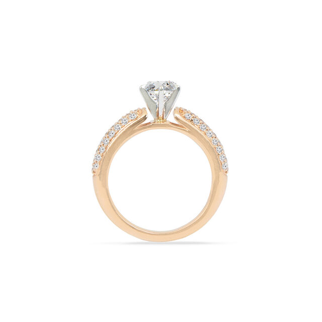 Tanishq 18KT Diamond Finger Ring for Women 4