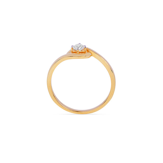 Timeless 18 Karat Gold And Diamond Finger Ring 4