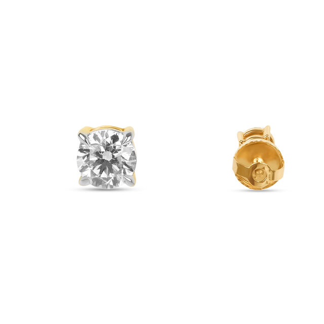 Tanishq 18KT Diamond Earrings for Women 4