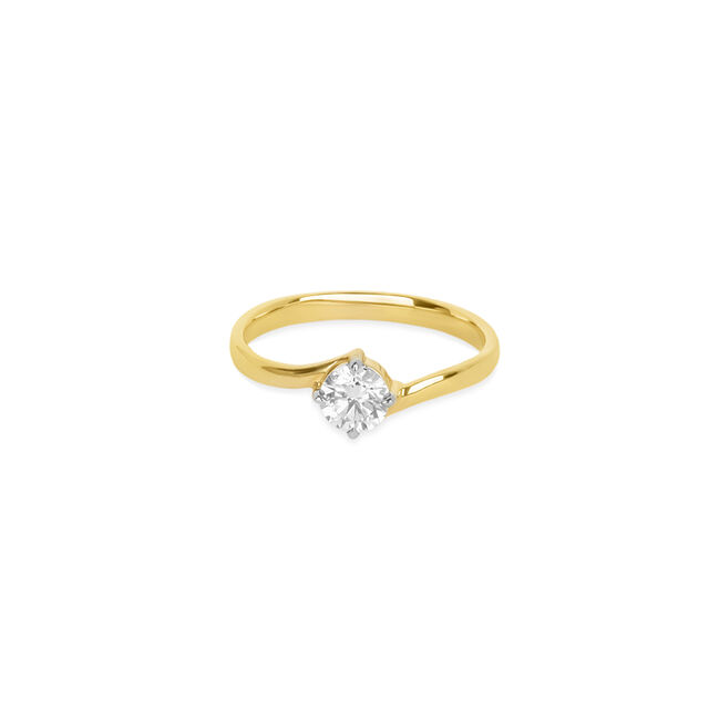Tanishq 18KT Diamond Finger Ring for Women 2