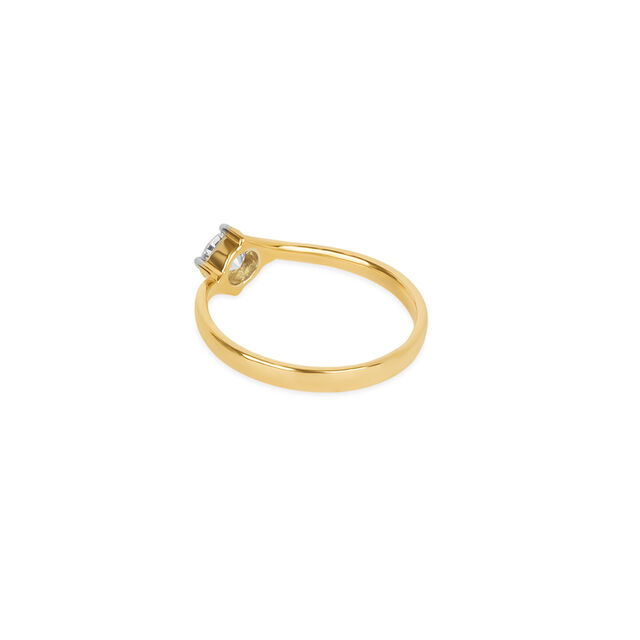 Tanishq 18KT Diamond Finger Ring for Women 5