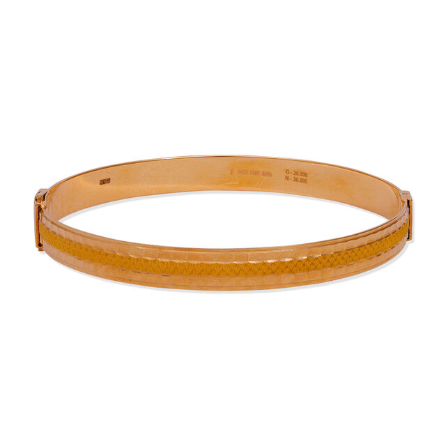 Tanishq 18 KT Gold Bangle for Men 2