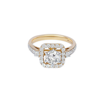 Tanishq 18KT Diamond Finger Ring for Women