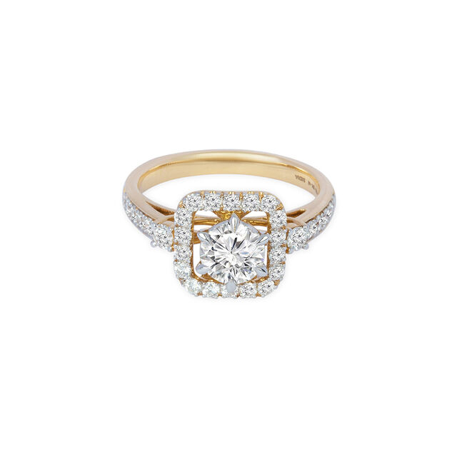 Tanishq 18KT Diamond Finger Ring for Women 