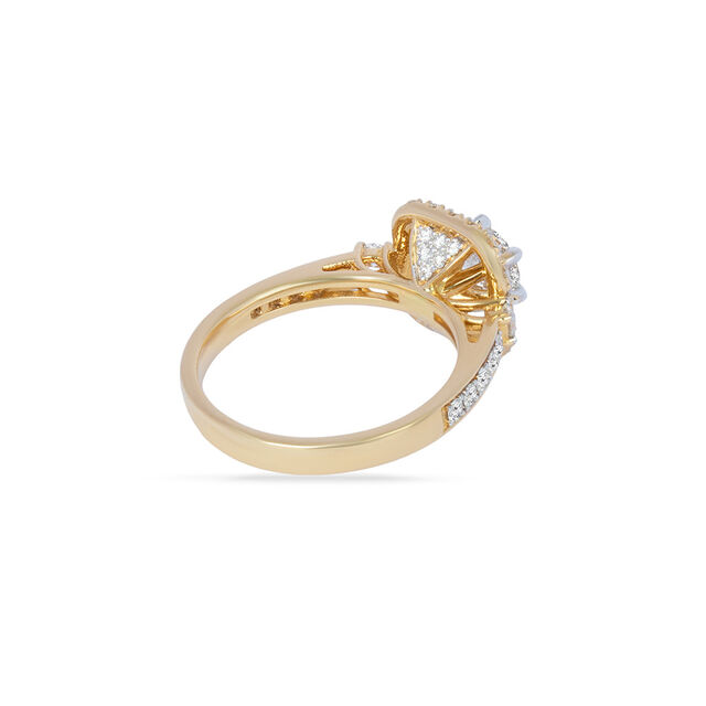 Tanishq 18KT Diamond Finger Ring for Women 5