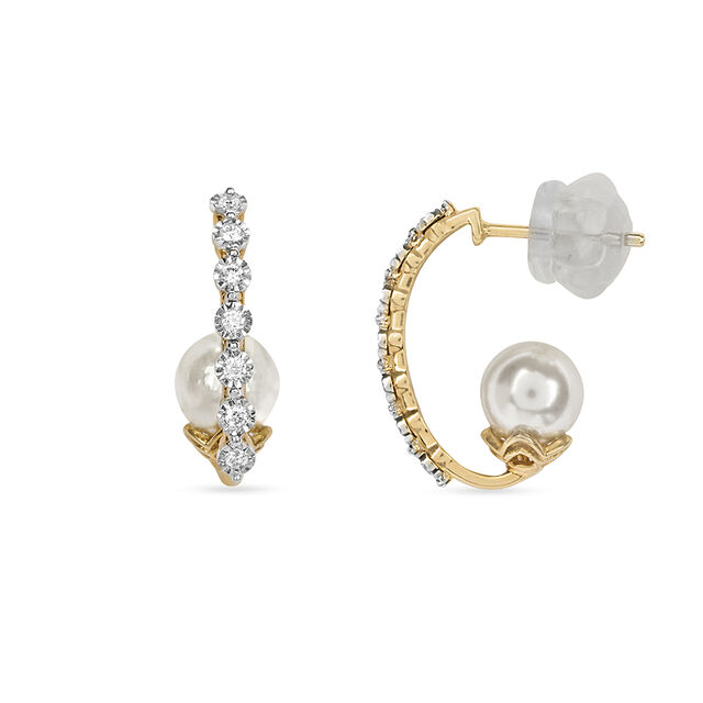 Tanishq 18KT Diamond Earrings for Women 2