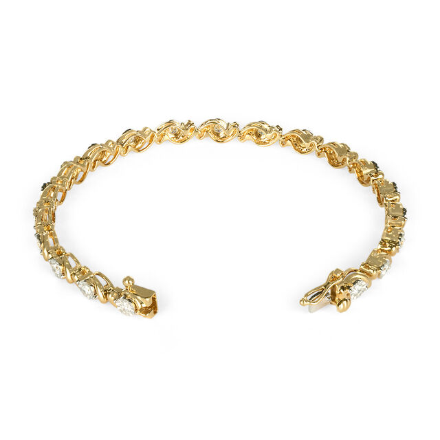 Tanishq 18KT Diamond Bracelet for Women 3