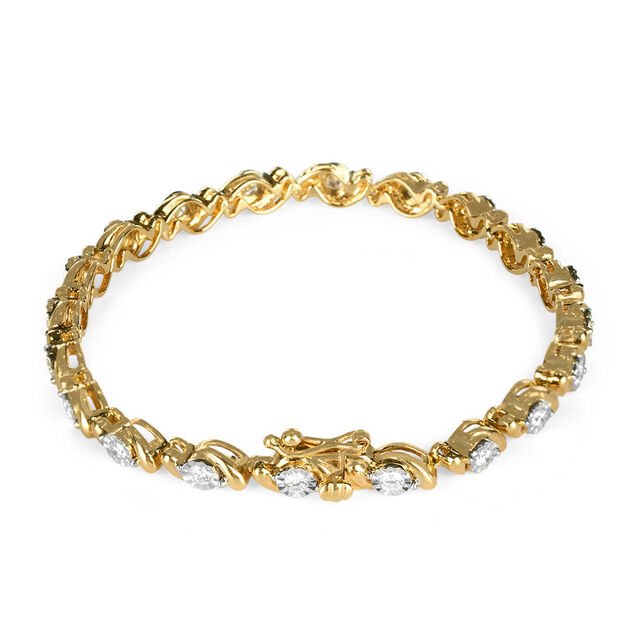 Tanishq 18KT Diamond Bracelet for Women 4