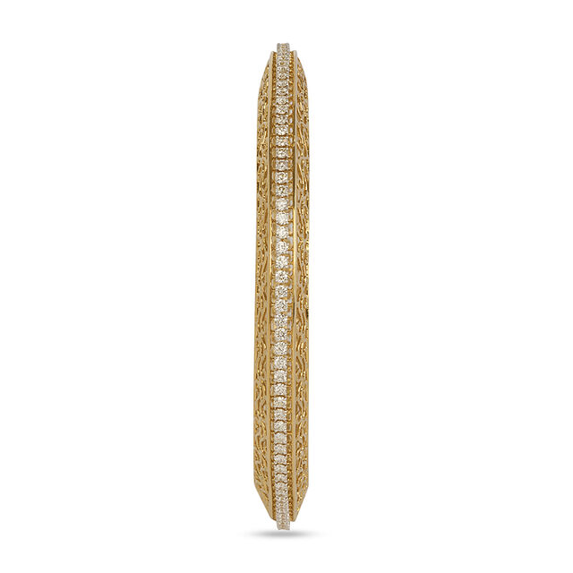 Tanishq 18KT Diamond Bangle for Women 3