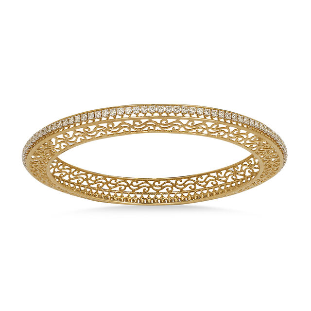 Tanishq 18KT Diamond Bangle for Women 4