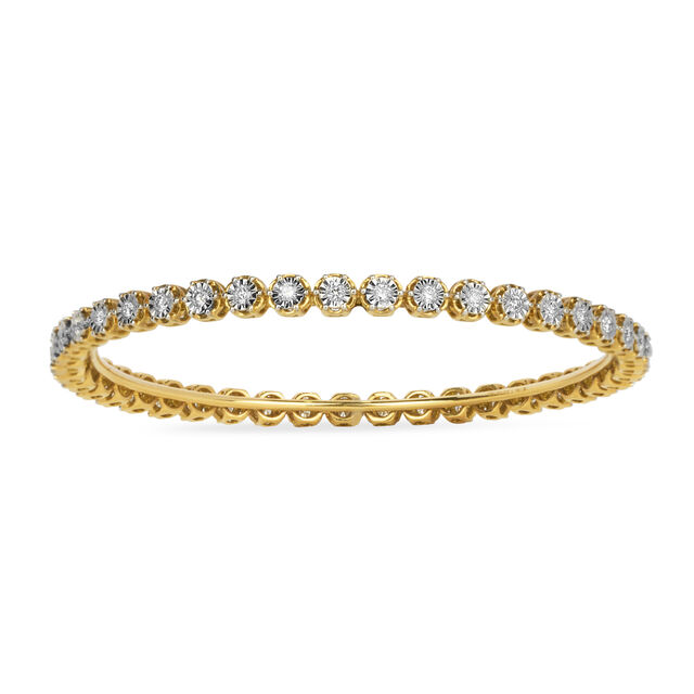 Tanishq 18KT Diamond Bangle for Women 2