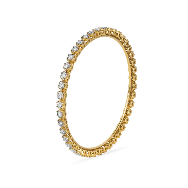 Tanishq 18KT Diamond Bangle for Women 3