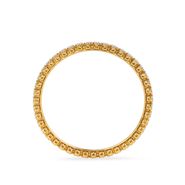 Tanishq 18KT Diamond Bangle for Women 4