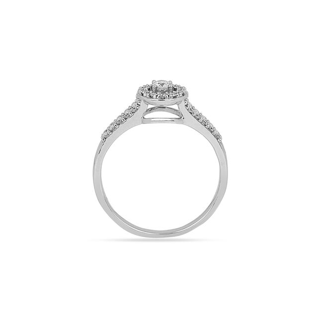Halo Diamond Finger Ring 3