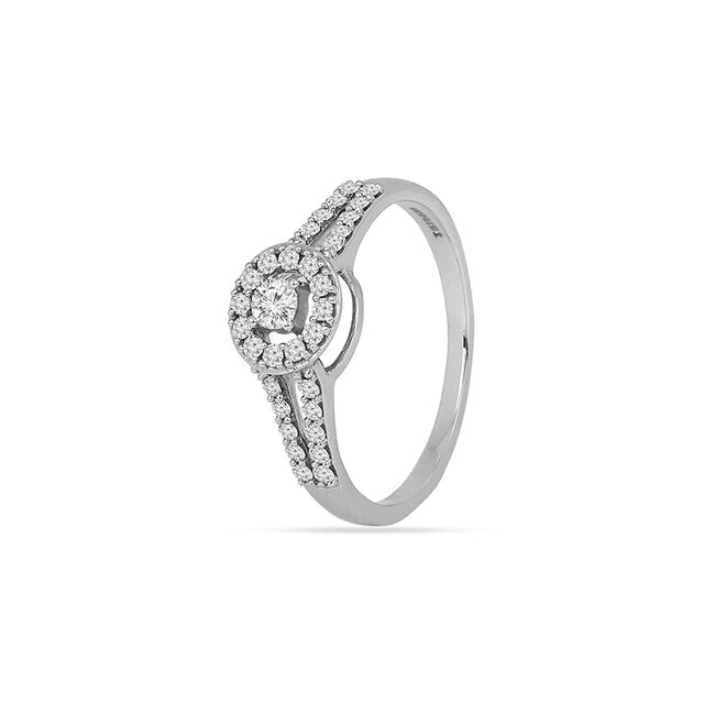 Halo Diamond Finger Ring 4