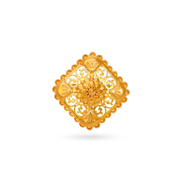 Tanishq 18KT  Gold Finger Ring  for Women