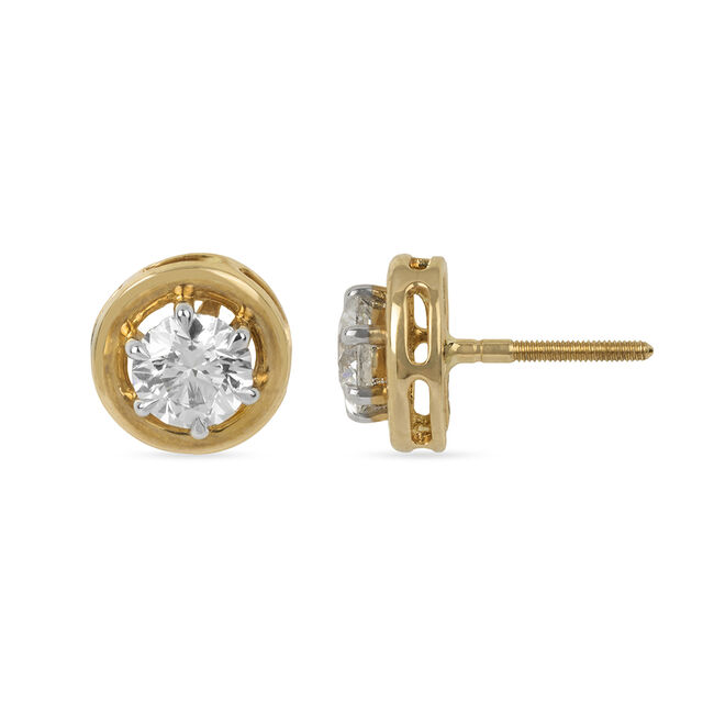 Tanishq 18KT  Earrings for Women 2