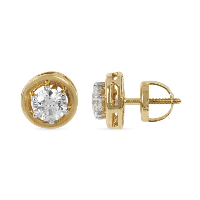 Tanishq 18KT  Earrings for Women 3