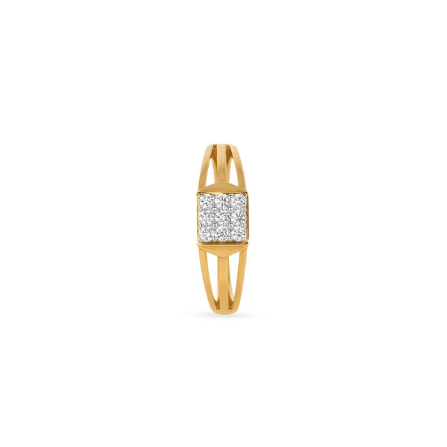 Timeless 18 Karat Yellow Gold And Diamond Finger Ring,,hi-res 2