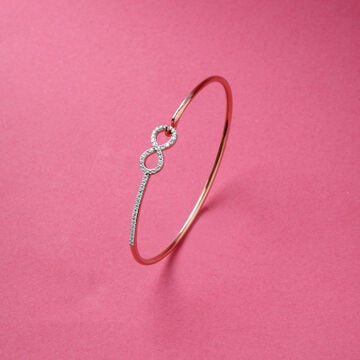 Tanishq 18 Karat Diamond Bangle for Women