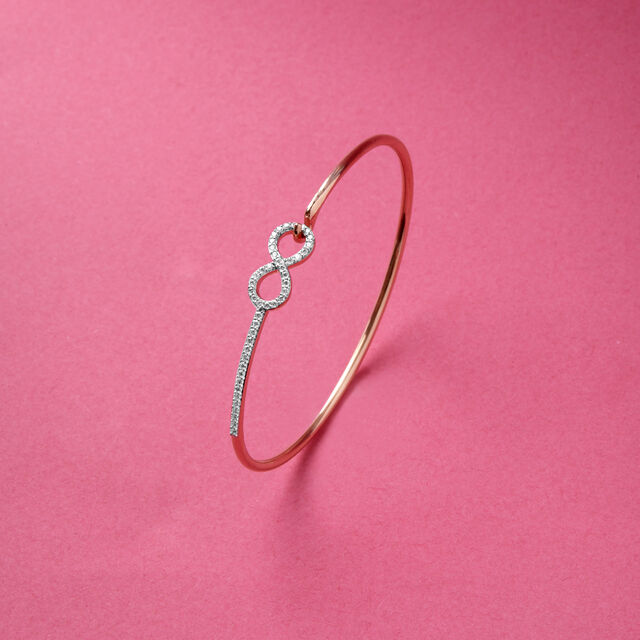 Tanishq 18 Karat Diamond Bangle for Women 
