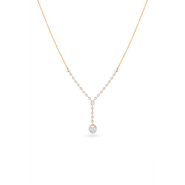 Tanishq 18KT Diamond Necklace for Women