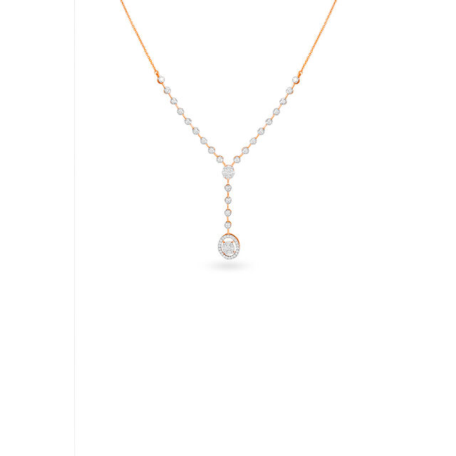 Tanishq 18KT Diamond Necklace for Women