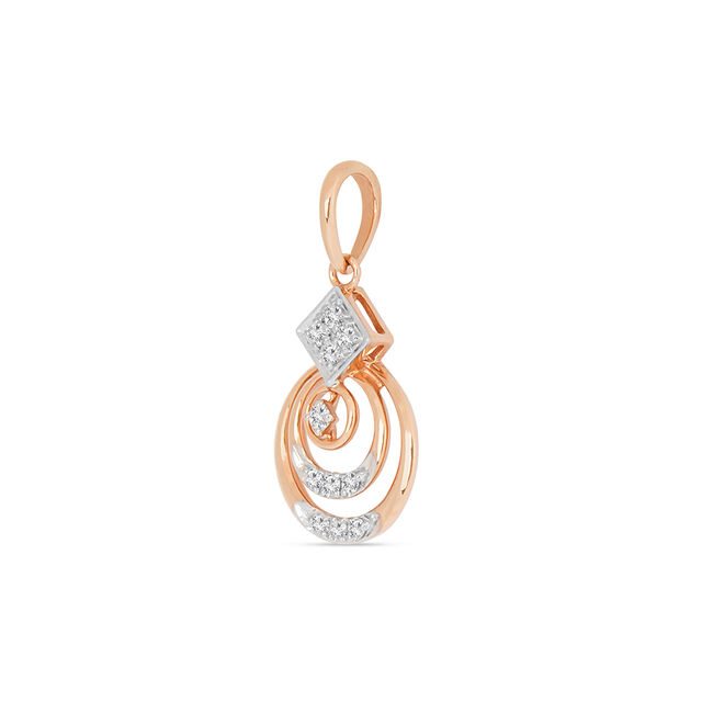 Tanishq 18KT Diamond Pendant for Women 7