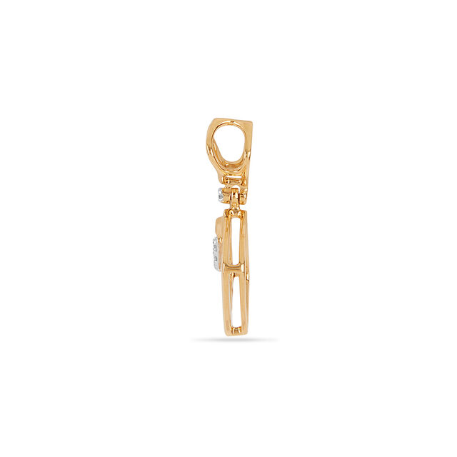 Tanishq 18KT Diamond Pendant for Women 2