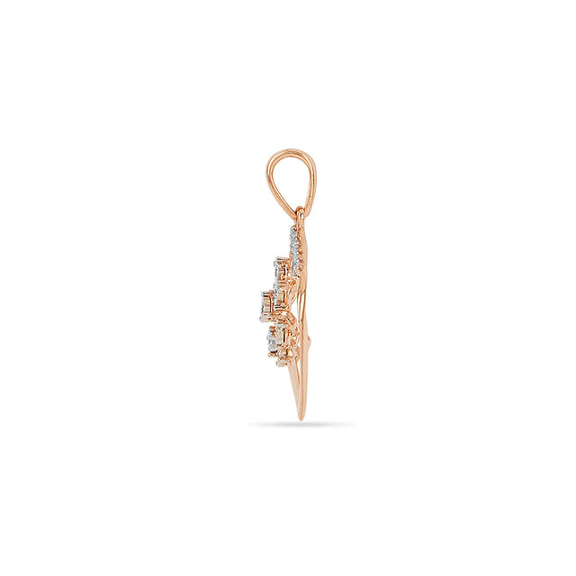 Tanishq 18 Karat Diamond Pendant for Women 2