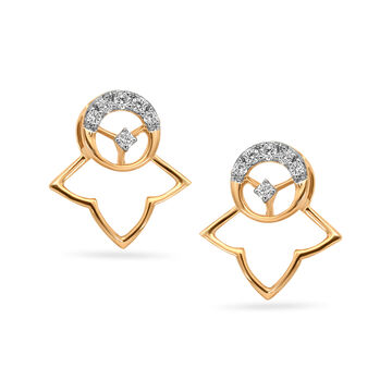 Tanishq 18KT Diamond Earrings for Women
