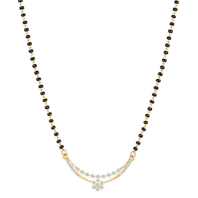 Tanishq 18KT Diamond Mangalsutra for Women 2