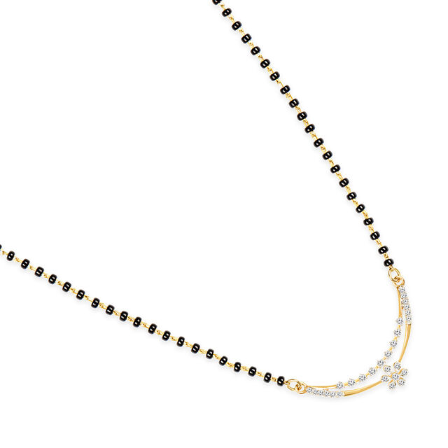 Tanishq 18KT Diamond Mangalsutra for Women 3