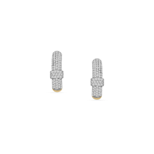 Tanishq 18KT Diamond Earrings for Women 2