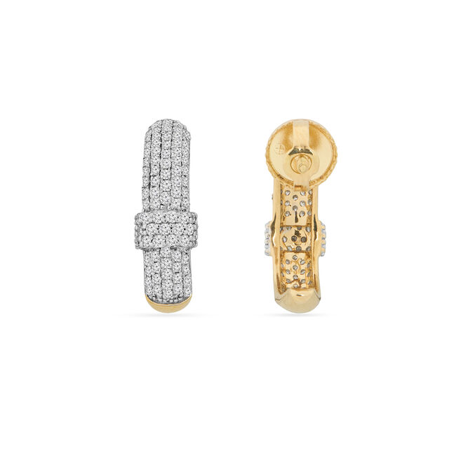 Tanishq 18KT Diamond Earrings for Women 5