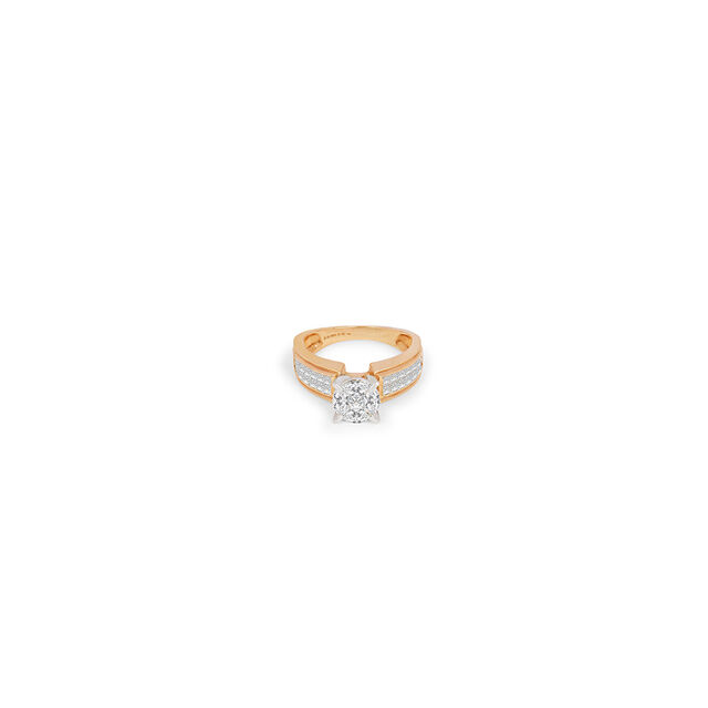 Tanishq 18KT Diamond Finger Ring for Women 