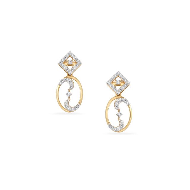 Tanishq 18KT Diamond Necklace Set 4